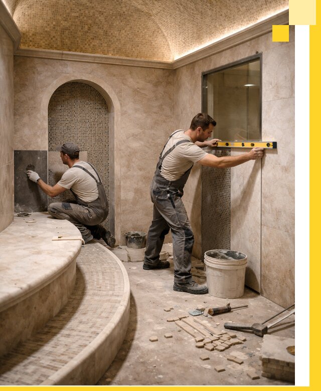 Проектирование и строительство саун с хамамом под ключ в Лянторе