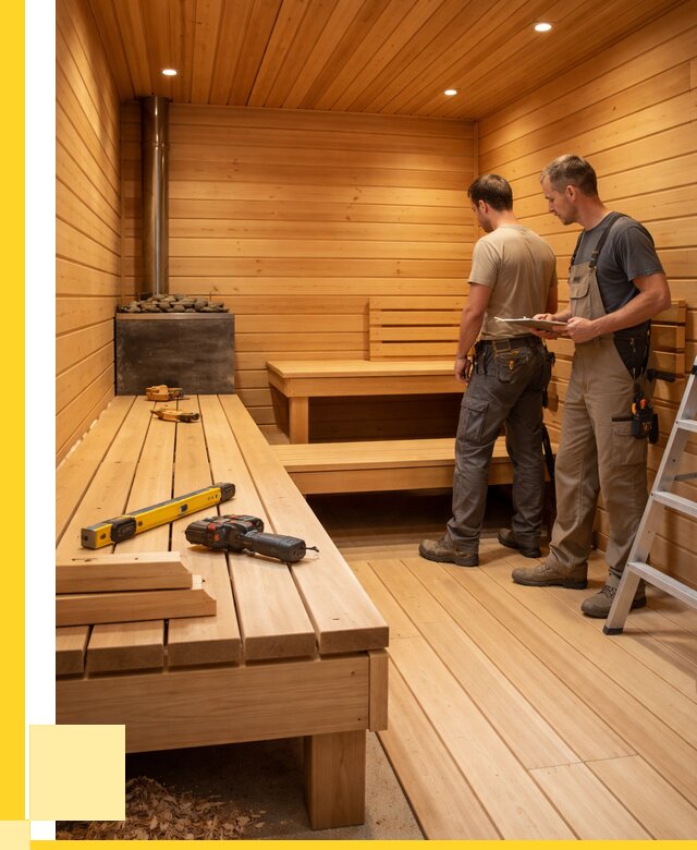 Отделка бань и саун в Лянторе по цене от 4607 р. | ЭриданЛнт