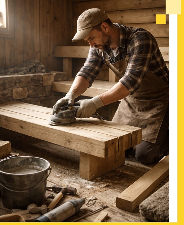 Ремонт бань под ключ в Лянторе с гарантией качества и сроков