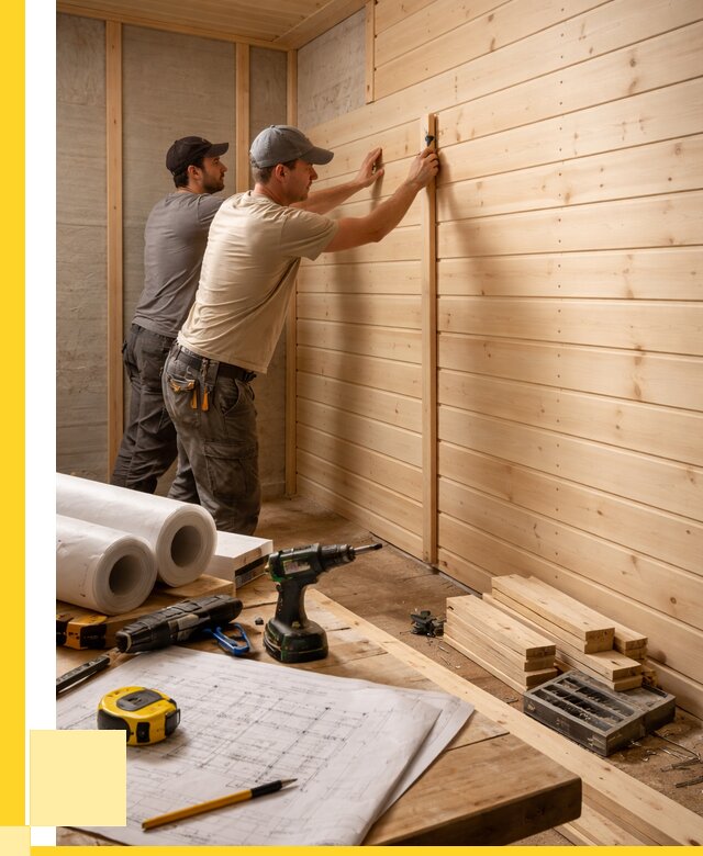 Обшивка бани вагонкой в Лянторе от 1228 р., ЭриданЛнт