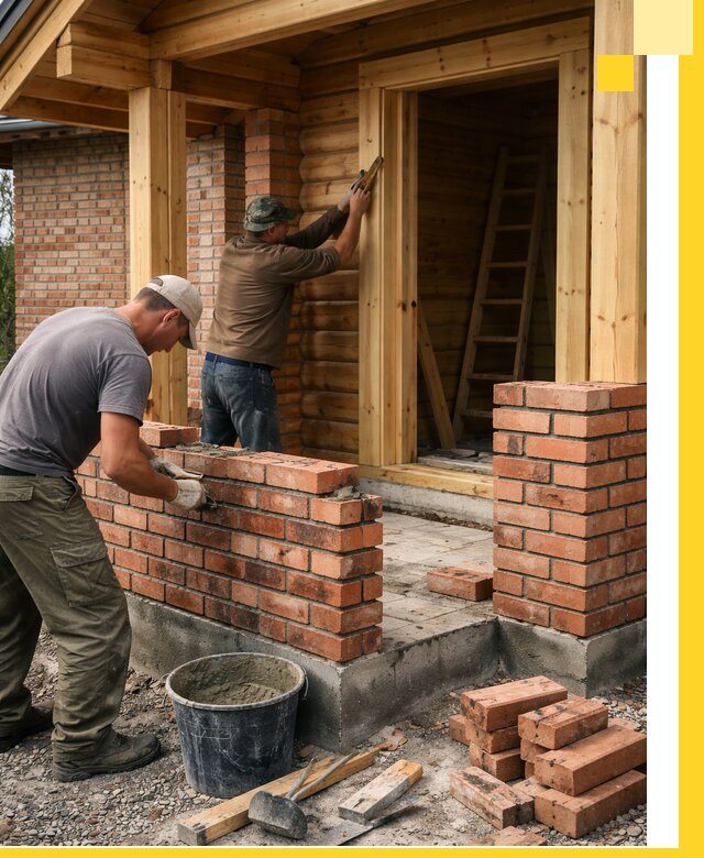 Строительство кирпичных бань под ключ в Лянторе с гарантией качества