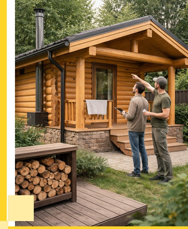 Бани для дачи под ключ в Лянторе от 255925 р. | ЭриданЛнт