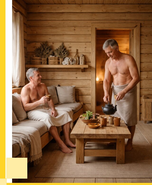 Бани с комнатой отдыха под ключ в Лянторе от 460665 р. | ЭриданЛнт