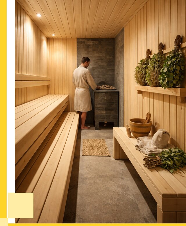 Отделка парной под ключ в Лянторе от 358295 р. | ЭриданЛнт