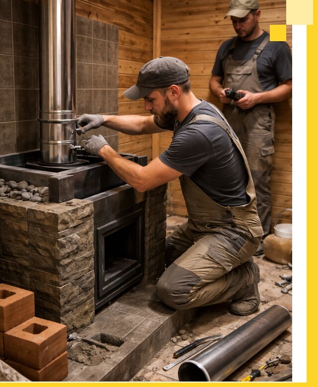 Изготовление и установка банных печей под ключ в Лянторе