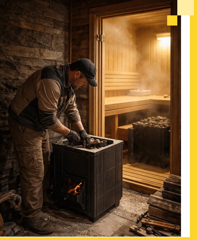 Строительство бани с сауной под ключ в Лянторе от проекта до сдачи