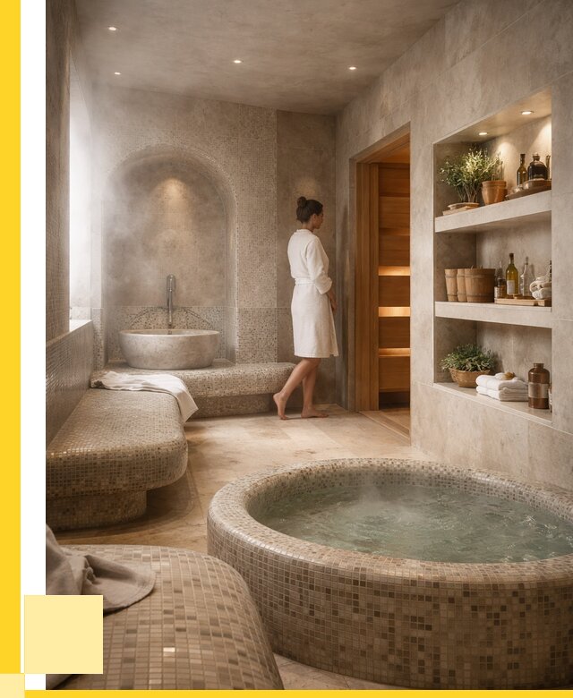 Строительство бани с хамамом в Лянторе от 767775 р. | ЭриданЛнт