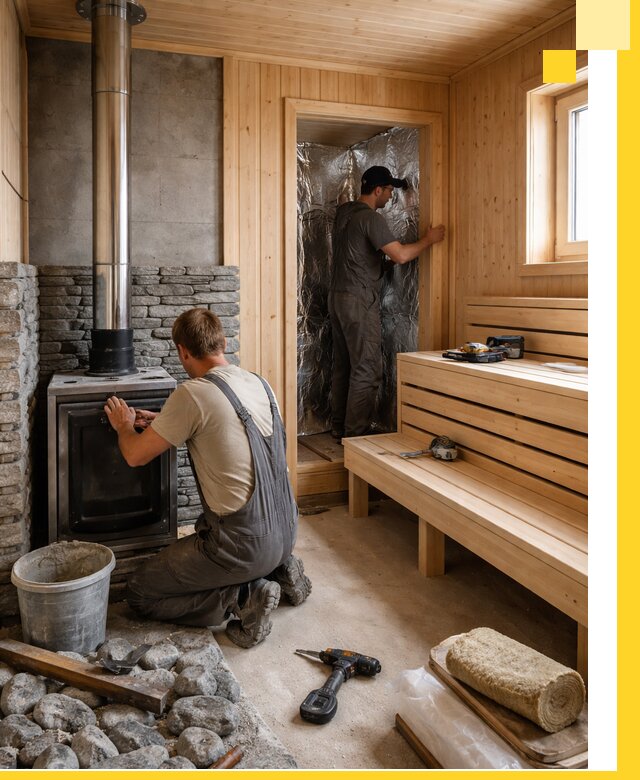 Строительство и изготовление бань под ключ в Лянторе