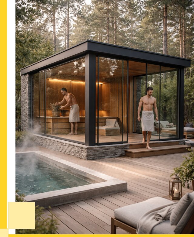 Стеклянные бани и двери в Лянторе от 460665 р. | ЭриданЛнт