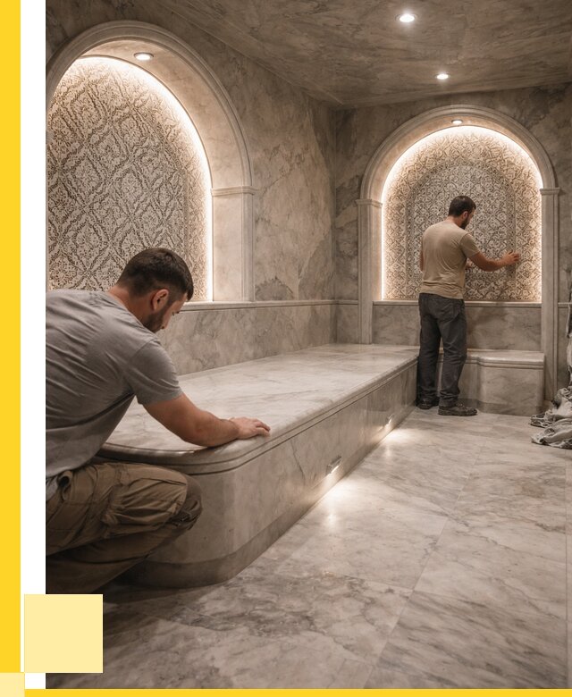 Турецкие бани под ключ в Лянторе от 255925 р. | ЭриданЛнт