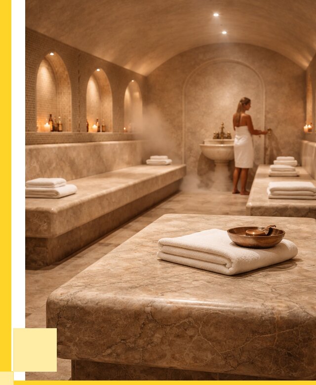 Лежаки для хамама в Лянторе под ключ от 35830 р. | ЭриданЛнт