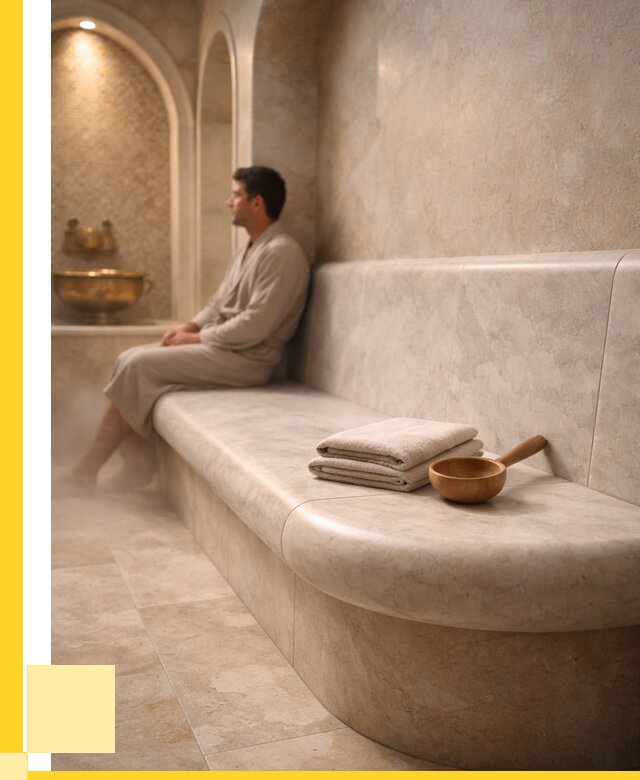 Сиденья для хамама в Лянторе под ключ от 12284 р. | ЭриданЛнт