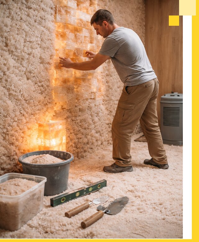 Проектирование и монтаж соляных комнат в Лянторе под ключ